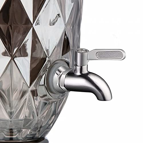 Stainless Steel Beverage Dispenser Tap Replacement - Drink Dispenser Tap Replacement - Leak-Proof Beer Tap with Quick Installation - Suitable for