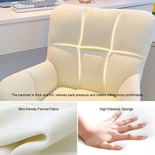 Office Swivel Desk Chair, Ergonomic Computer Chair, Height Adjustable Chair with Armest for Home Office Reception