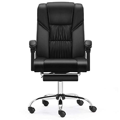 Mu Ergonomic Executive Chair Leather Office Chair Home Office Comfortable Adjustable Swivel Computer Desk Chair Office Chair