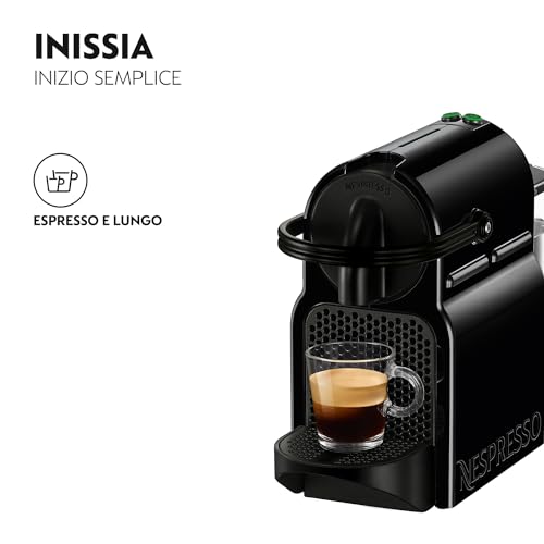 De'Longhi Nespresso Inissia EN 80.B - coffee machine - 19 bar -0.8 liters, black
