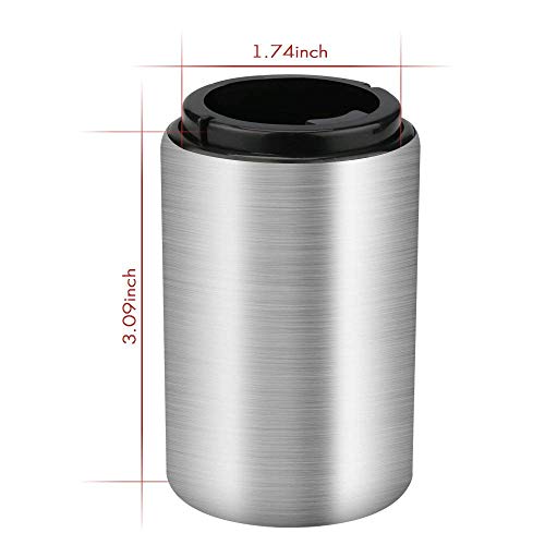 Beer Bottle Opener with Magnet,Stainless Steel Automatic Bottle Opener with Magnetic Cap Catcher