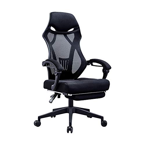 LZQDM Office Chair Ergonomic Desk Chair Mesh Computer Chair Lumbar Support Modern Executive Adjustable Rolling Swivel Chair Comfortable Mid Task