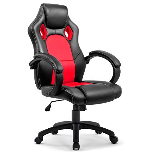 IntimaTe WM Heart Gaming Chair Ergonomic Office Chair Swivel Racing Chair High Back Desk Chair Reclining Computer Chair Executive PC Gamer Chair