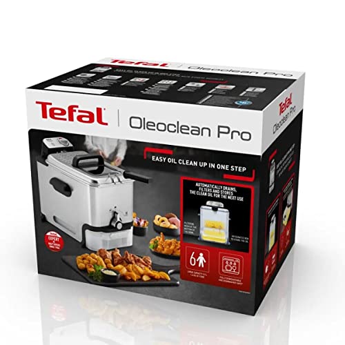 Tefal Oleoclean Pro Deep Fat Fryer FR804140 3.5L Food Semi commercial