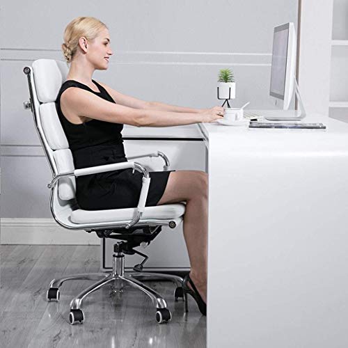 ygqbgy Computer Chair Furniture/Home Office Furniture E-Sports Seat Ergonomic Swivel Chair Conference Chair Staff Chair, Built-in Elastic Cotton