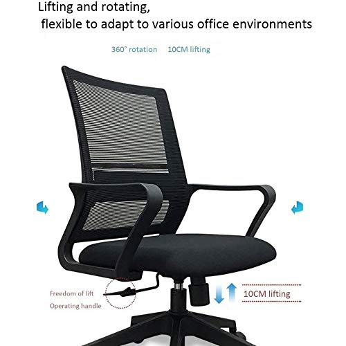 KJHD Home Computer Chair To Work In An Office Chair Staff Member Chair Netting Lift Swivel Chair Lift Student Dormitory Chair