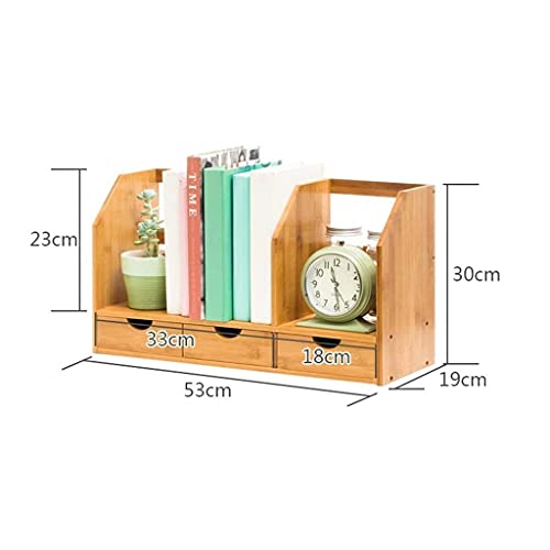 NXYJD Creative Student Bookshelf Landing Office Storage Rack Home Simple Bookcase