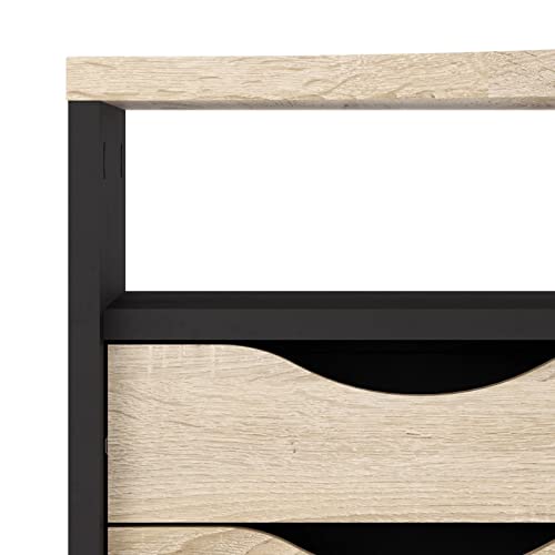 Furniture To Go | Function Plus Corner Desk 2 Drawers in Walnut