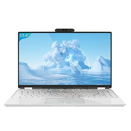 [Win 11 &Office 2019] 15.6’’ High-Speed Celeron N5105 Quad Core Processor Laptop Full HD IPS Screen 16GB RAM 512GB SSD Notebook 180°Opening and C