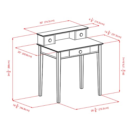 Winsome Home Office, Solid/Composite Wood, Honey, Furniture