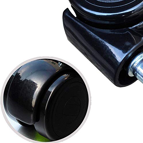 GTYT Office Chair Casters Wheels,2 Inch 50mm PA Swivel Wheels,Computer Chair Castors,Furniture Caster Universal Swivel Chair Wheels,Roller Access