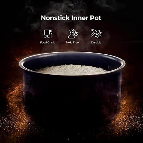 CUCKOO CR-0675F | 6-Cup (Uncooked) Micom Rice Cooker | 13 Menu Options: Quinoa, Oatmeal, Brown Rice & More, Touch-Screen, Nonstick Inner Pot | Wh