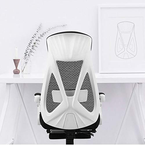 NXYJD Ergonomic High Back Executive Mesh Chair, with Adjustable Lumbar Support, Headrest and Armrests Office Chair Computer Chair
