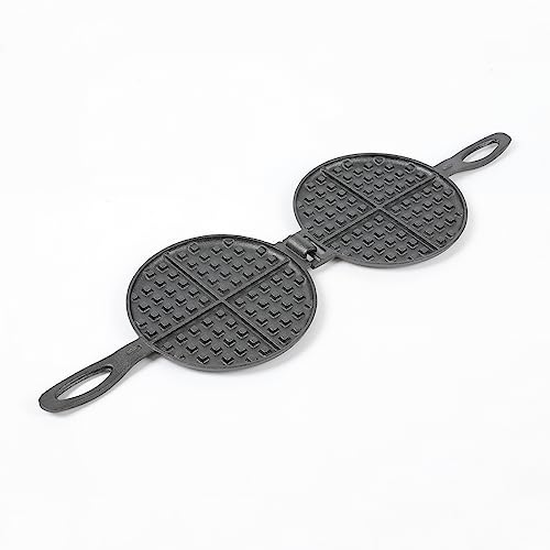 HAWOK Cast Iron Waffle Iron Waffle Maker