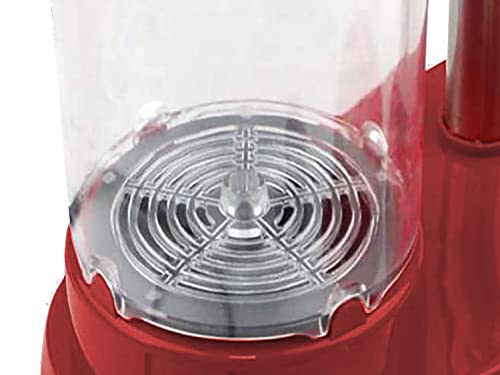 BEPER P101CUD501 Hot Dog Machine with steam cooking, ABS, 350 W, Red