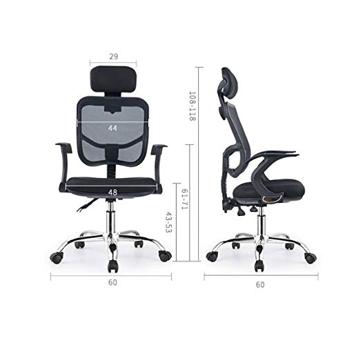 WALNUT Lifting Computer Chair Home Seat Office Chair Gaming Chair Office Chair Reclining Back (Color : C)