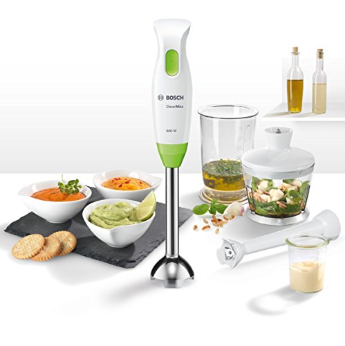 Bosch CleverMixx MSM2623GGB Hand Blender with Accessories 600W - Stainless Steel
