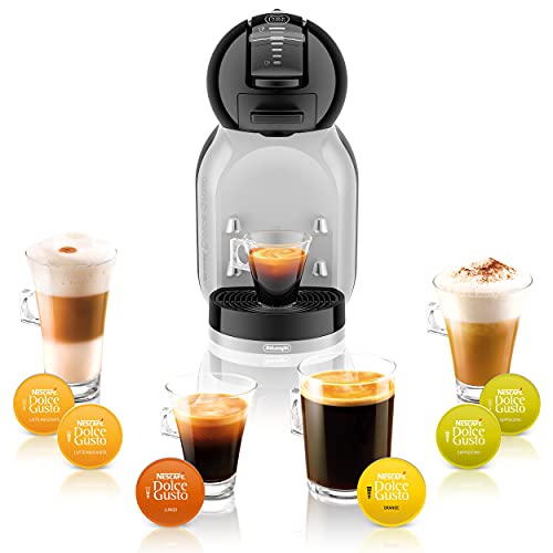 De'Longhi EDG 155.BG NESCAFÉ Dolce Gusto Mini-Me Automatic Coffee Machine 0.8 liters, Black & Arctic Grey