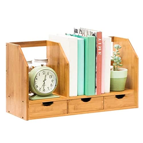 NXYJD Creative Student Bookshelf Landing Office Storage Rack Home Simple Bookcase