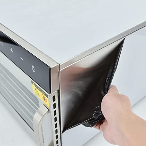 Food Dehydrator Machine, 6 Tray Stainless Steel Fruit Dryer Machine, Touch Panel with 24H- Timer & 20-90°C Temperature Control, for fruit vegetab