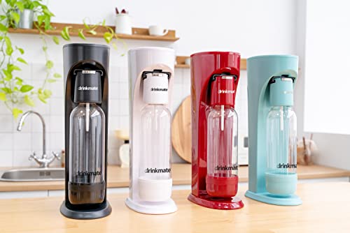 Drinkmate Soda Maker Carbonation Bottles (2 Pack) (0.5L, Arctic Blue)