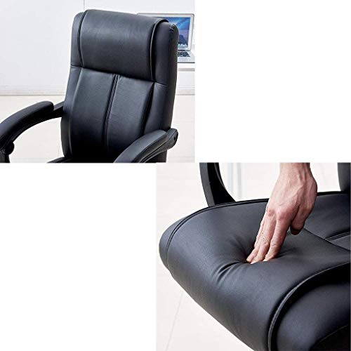 n/a Office Chair Swivel Ergonomic High-back Executive Desk Chair Adjustable Height, Black