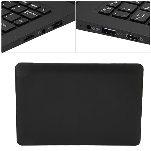 Airshi Student Laptop, 10.1 Inch 2.4GHz CPU Laptop for Family (UK Plug 6G+64G)