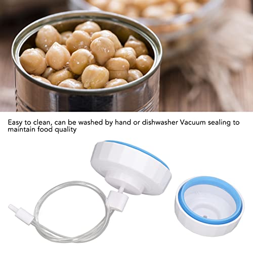 TOPINCN Jar Vacuum Sealer Manual, Vacuum Sealers Specialty Appliances Vacuum Sealing Kit with Hose Food Vacuum Saver Can Sealer Jar Pump Kit Acce