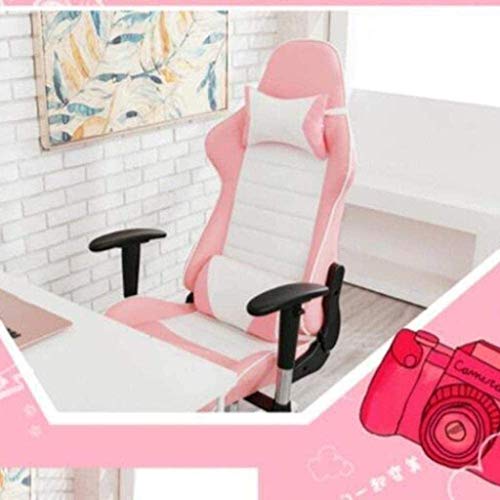 HJW Game Chair Swivel Chair Home Computer Chair Office Chair High Back Chair Desk Chair Racing Chair Reclining Chair Armchair