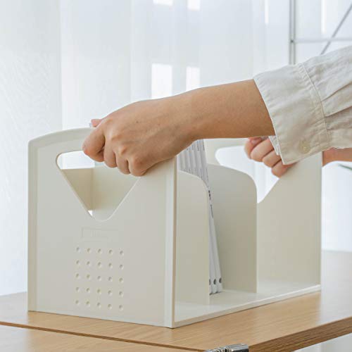 Lunmore Desk Book Shelves Small Desktop Bookshelf Freestanding Bookcase for Home and Office