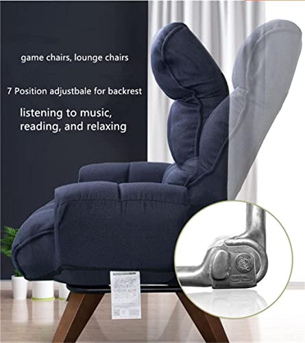 office chair gaming chair computer chair Bedroom Furniture Rotating Fabric Accent Chair Swivel Low Leisure Sofa Armchair for Living Room