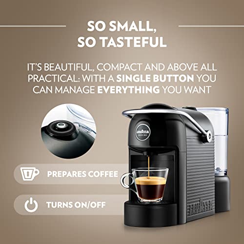 Lavazza, A Modo Mio Jolie, Coffee Capsule Machine, Compatible with A Modo Mio Coffee Pods, Quiet, with Removable Cup Rest, Automatic Shut-Off, Wa