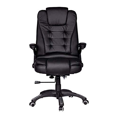 ZXNRTU Relax Comfortably Safe Office Chair Leather Gaming Chairs - Adjustable Height Executive Home Office Desk Chair, Thick Padding for Comfort