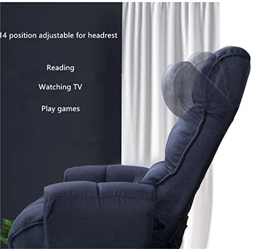 office chair gaming chair computer chair Bedroom Furniture Rotating Fabric Accent Chair Swivel Low Leisure Sofa Armchair for Living Room