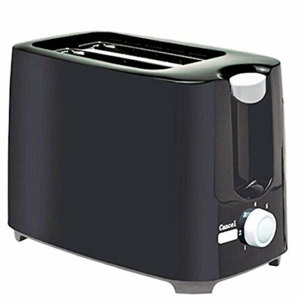 STATUS Madison 2 Slice Toaster - 750W | Black | Variable Browning Control & Removable Crumb Tray | 2SLBLKMADISONX4
