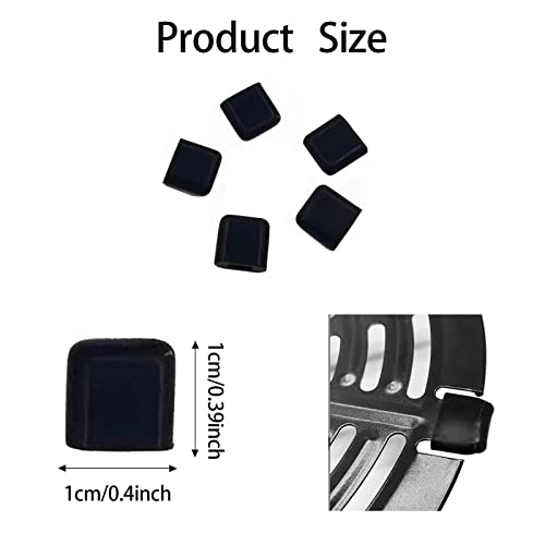 Tower Air Fryer Rubber Bumpers, 4 PCS Tower Air Fryer Spare Parts Air Fryer Tray Rubber Replacements Accessories Rubber Bumpers for Air Fryer Non