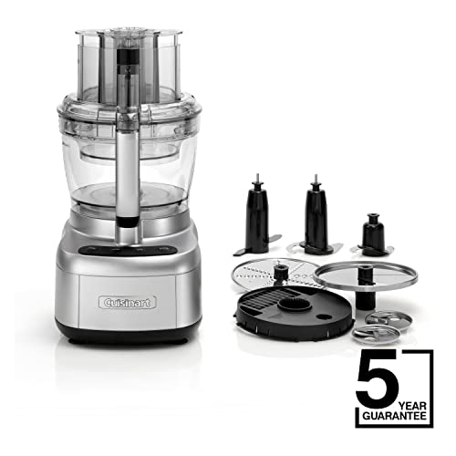 Cuisinart Expert Prep Pro | 2 Bowl Food Processor With 3L Capacity | Stainless Steel | FP1300SU Silver
