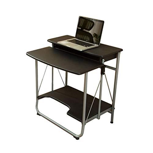 NXYJD Height Sit Stand Workstation, Mobile Standing Desk, Stand Up Computer Desk with Dual Surface for Home Office