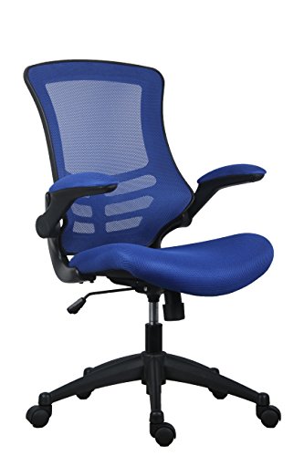 Office Hippo Mesh Operator Office Chair, Height & Tilt Adjustable Ergonomic Chair with Tension Control, Flip Up Arms, Computer Chair for Daily Us