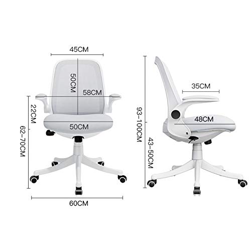 ygqbgy Computer Office Chair Home Student Learning Writing Chair Study Desk Chair Lift Swivel Chair