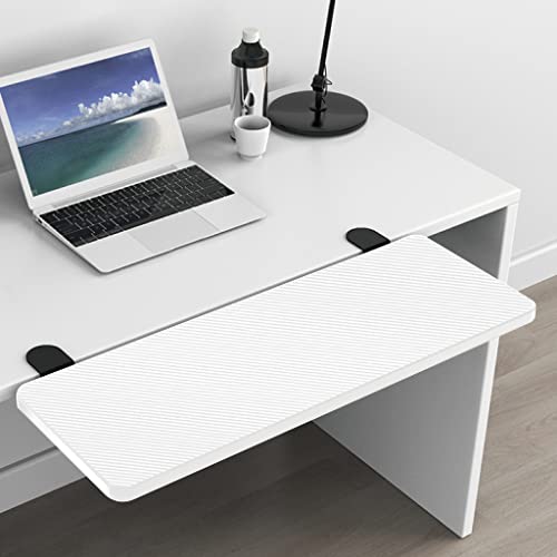 HONJIE Computer Desk Extension Board, Suitable for Office desks, Sturdy Mouse arm Support, Computer Desk Extender, Suitable for Home and Office (