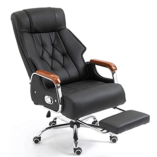 SDFGH Boss Chair Office Executive Chairs Armchair with Footrest Computer Chair Ergonom (Color : D, Size : Talla �nica)