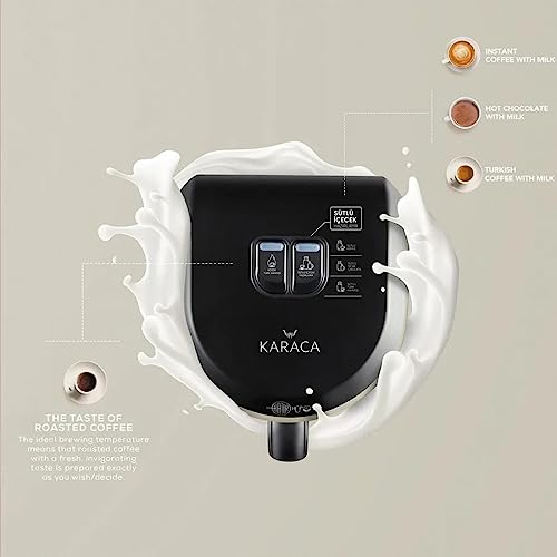 KARACA Hatir Hüps Turkish Coffee Machine Cream, For 5 People, Fully Automatic Coffee Machine, Turkish Mocha with Milk, Hot Chocolate, Instant Cof
