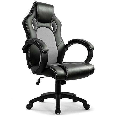 IntimaTe WM Heart Gaming Chair Ergonomic Office Chair Swivel Racing Chair High Back Desk Chair Reclining Computer Chair Executive PC Gamer Chair