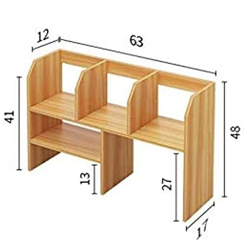 JYDQM Bookshelf, Standing Bookcase Small Space Book Shelves Rack for Living Room, Home, Office Compact Storage Organizer