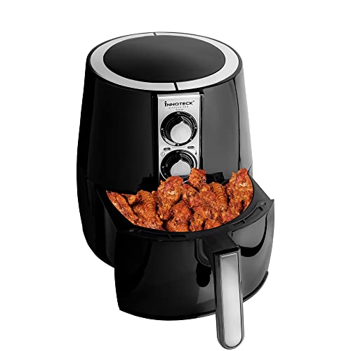Innoteck Kitchen Pro 4L Air Fryer - Multifunctional Cooking Equipment - Over Heat Protection - Non Slip Feet - Add Stylish Addition to Your Kitch