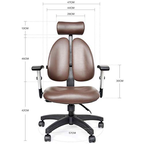 WALNUT Office Chair - Chair Bow Ergonomic Office Computer Chair Home Chair