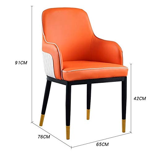 WALNUT Simple Home Chair Restaurant Hotel to Discuss the Meeting Chair to Eat Stool Desk Chair Parlor Chair (Color : I)