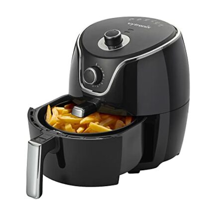 Vytronix 45QCF Quick Cook Air Fryer 4.5L Family Size with Rapid Air Circulation | Energy Efficient 1400W | Fully Adjustable Temperature Control a