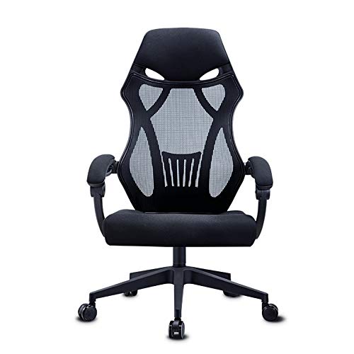 TJLSS Ergonomic Office Chair Mesh Chair Heavy Duty Office Chair, Adjustable Headrest and Armrest, Home Office Chair with Tilt Function and Positi